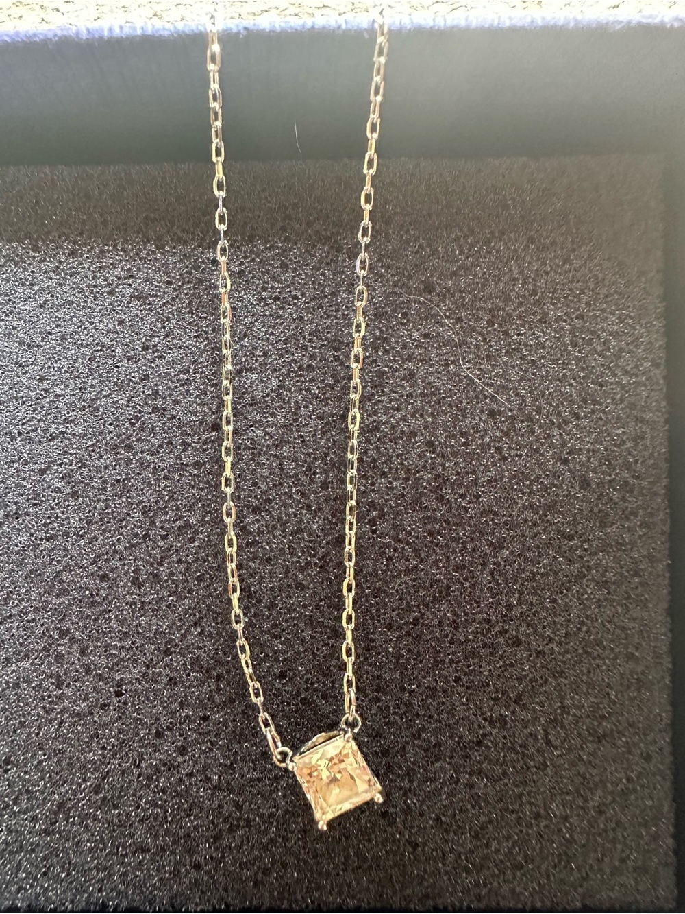 Swarovski Solitaire Crystal Necklace